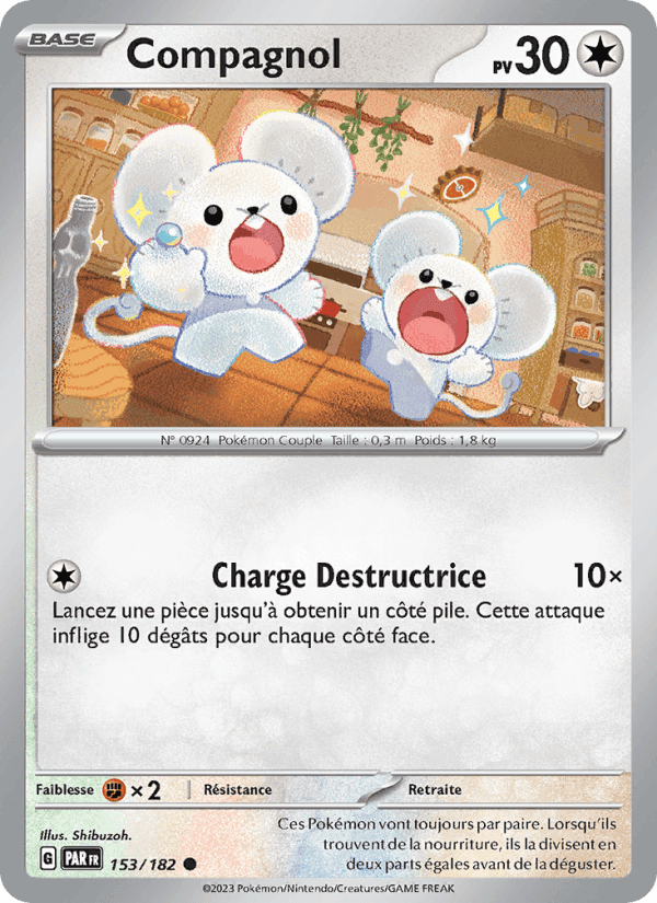 Compagnol, card 153 from Faille Paradoxe