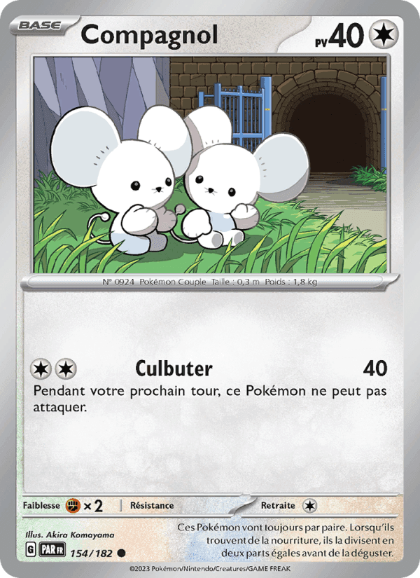 Compagnol, card 154 from Faille Paradoxe