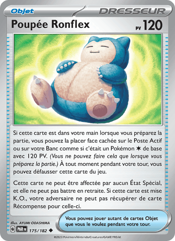 Poupée Ronflex, carta 175 di Faille Paradoxe