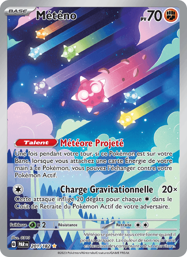 Météno, carte 201 de Faille Paradoxe