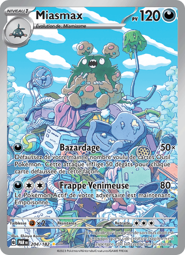 Miasmax, carte 204 de Faille Paradoxe