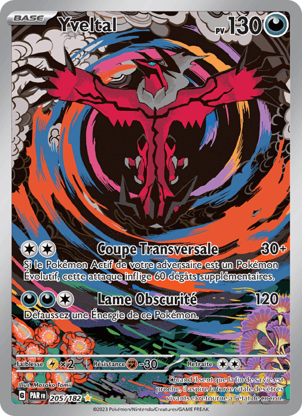Yveltal, carta 205 di Faille Paradoxe