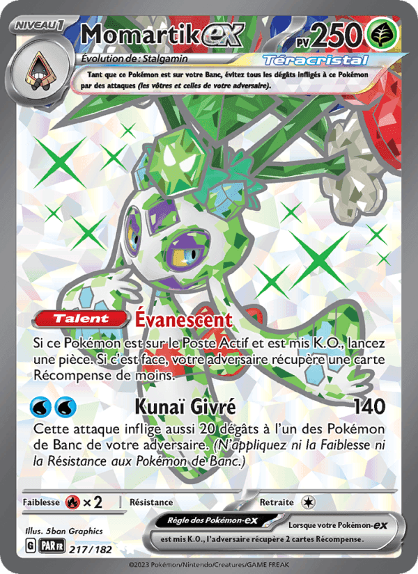 Momartik-ex, carte 217 de Faille Paradoxe