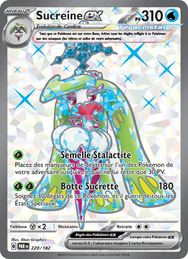 Sucreine-ex, carte 220 de Faille Paradoxe