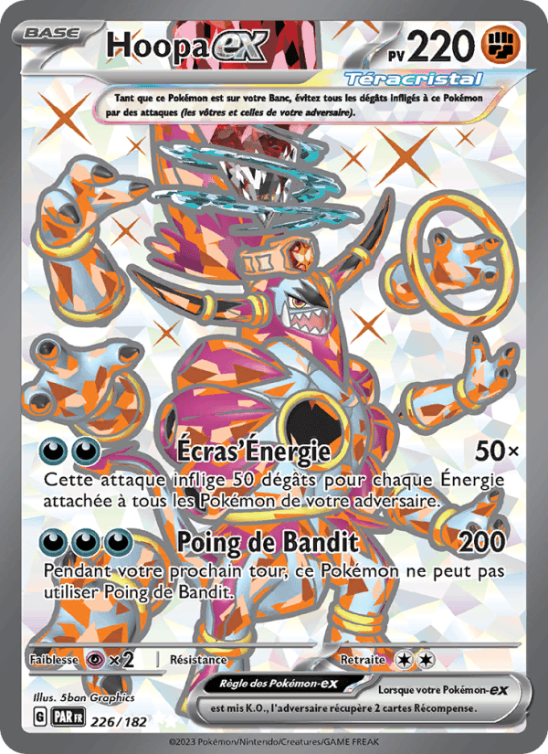 Hoopa-ex, carta 226 di Faille Paradoxe
