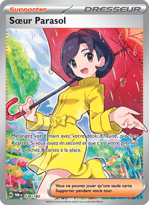 Sœur Parasol, card 238 from Faille Paradoxe