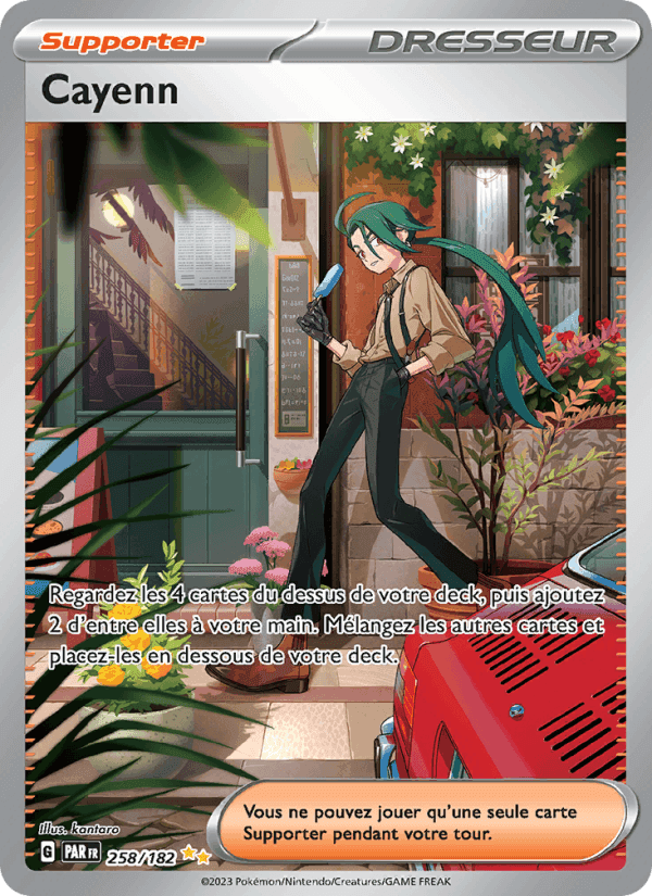 Faille Paradoxe の 258 番、Cayenn
