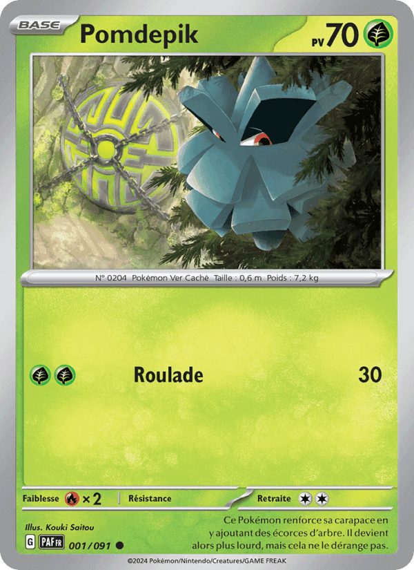 Pomdepik, carte 001 de Destinées de Paldea