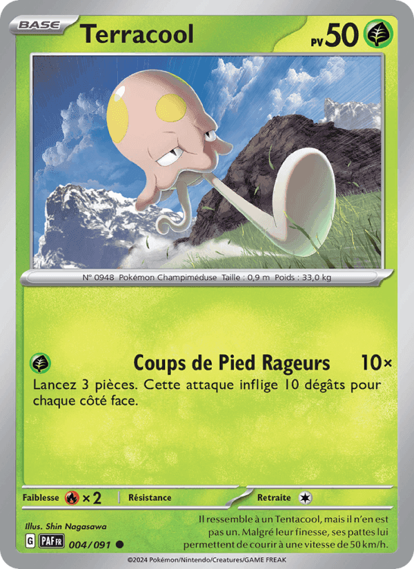 Terracool, carte 004 de Destinées de Paldea
