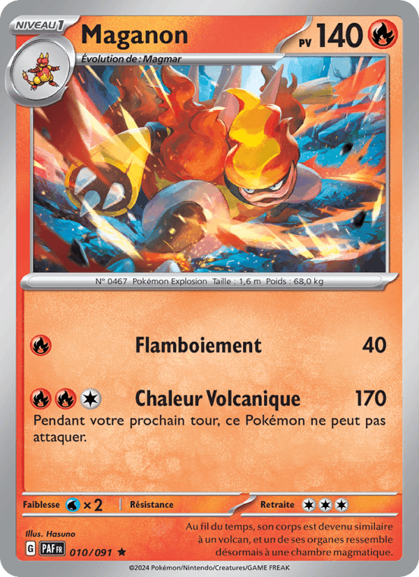 Maganon, carte 010 de Destinées de Paldea