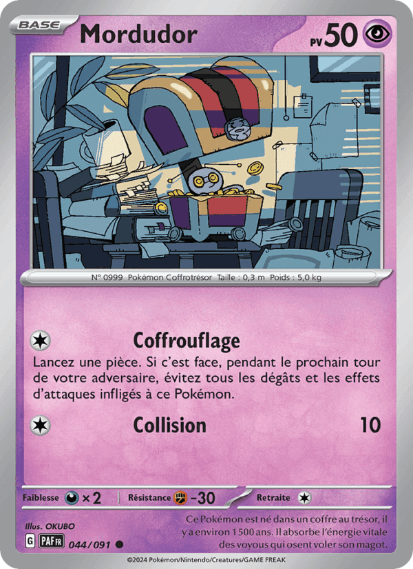 Mordudor, carte 044 de Destinées de Paldea