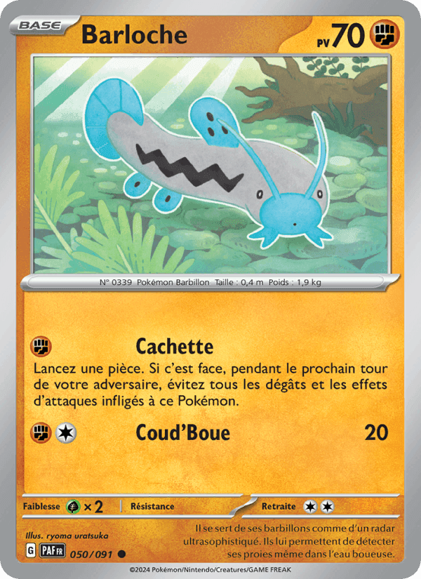 Barloche, carte 050 de Destinées de Paldea