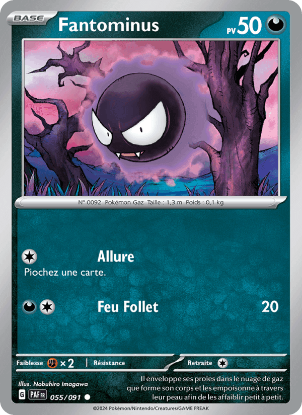 Fantominus, carte 055 de Destinées de Paldea