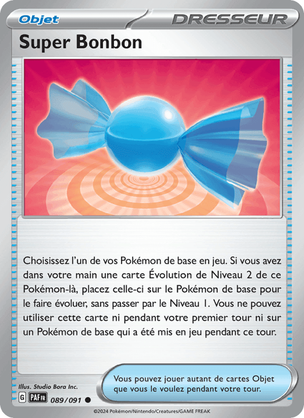 Super Bonbon, carte 089 de Destinées de Paldea