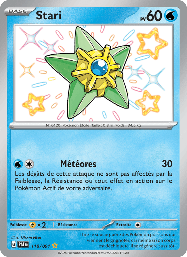 Stari, carte 118 de Destinées de Paldea