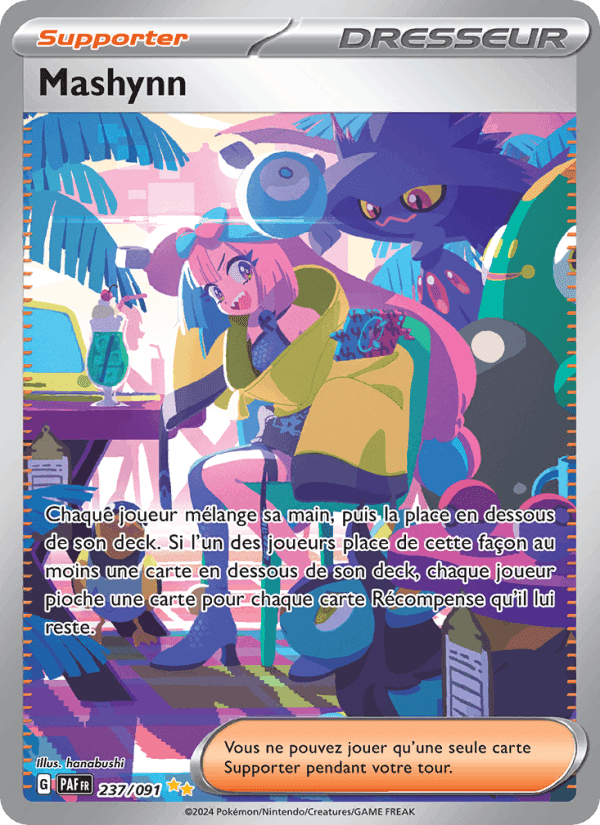 Mashynn, carte 237 de Destinées de Paldea