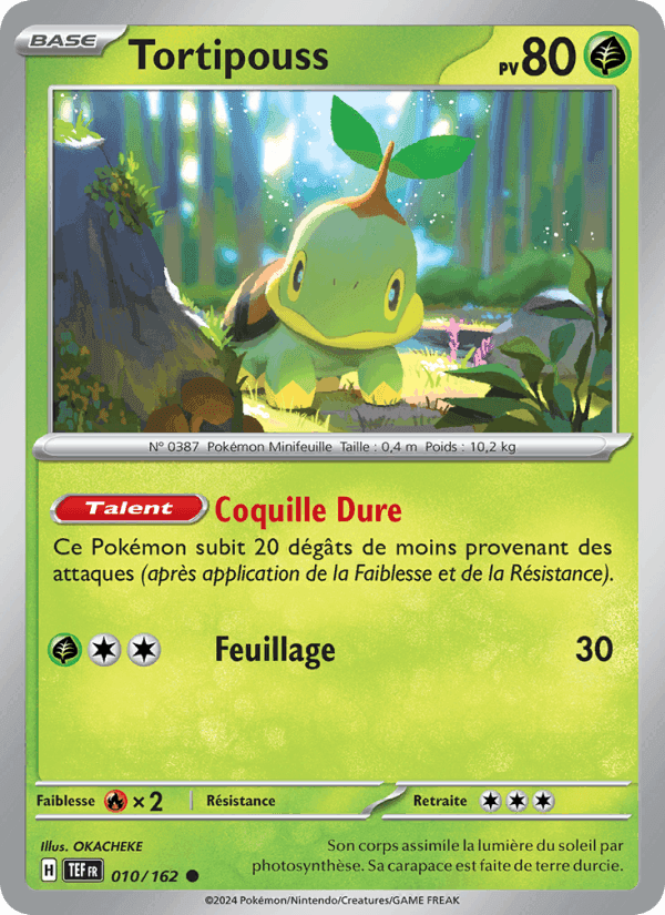 Tortipouss, carte 010 de Forces Temporelles