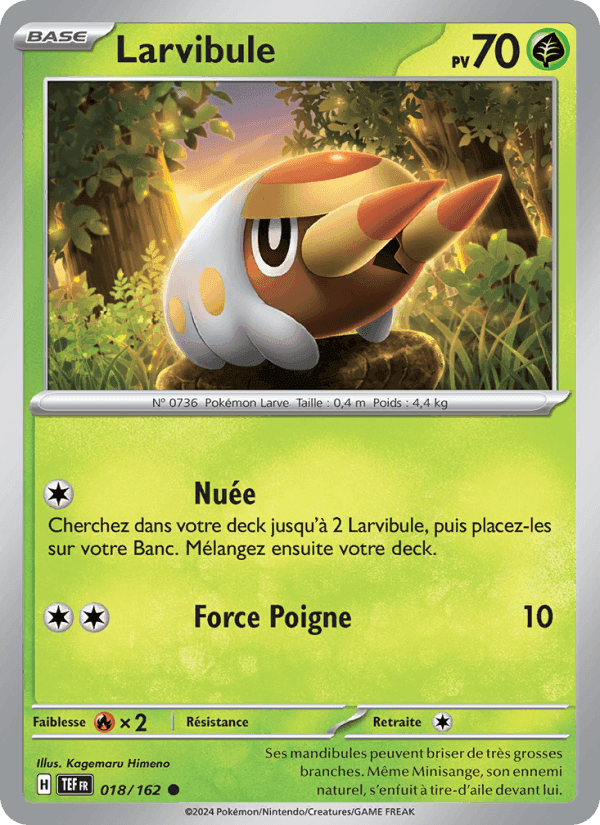 Larvibule, carte 018 de Forces Temporelles