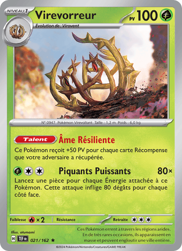 Virevorreur, card 021 from Forces Temporelles
