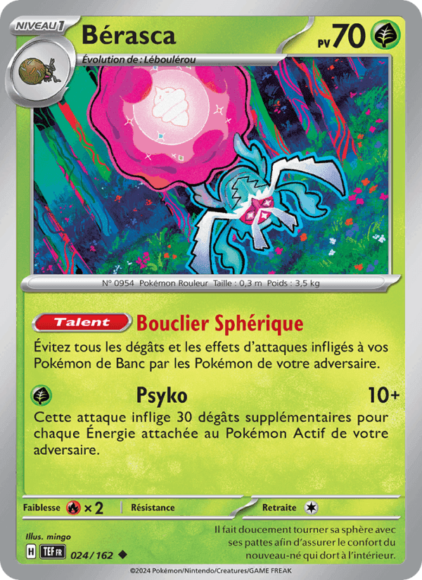 Bérasca, carte 024 de Forces Temporelles