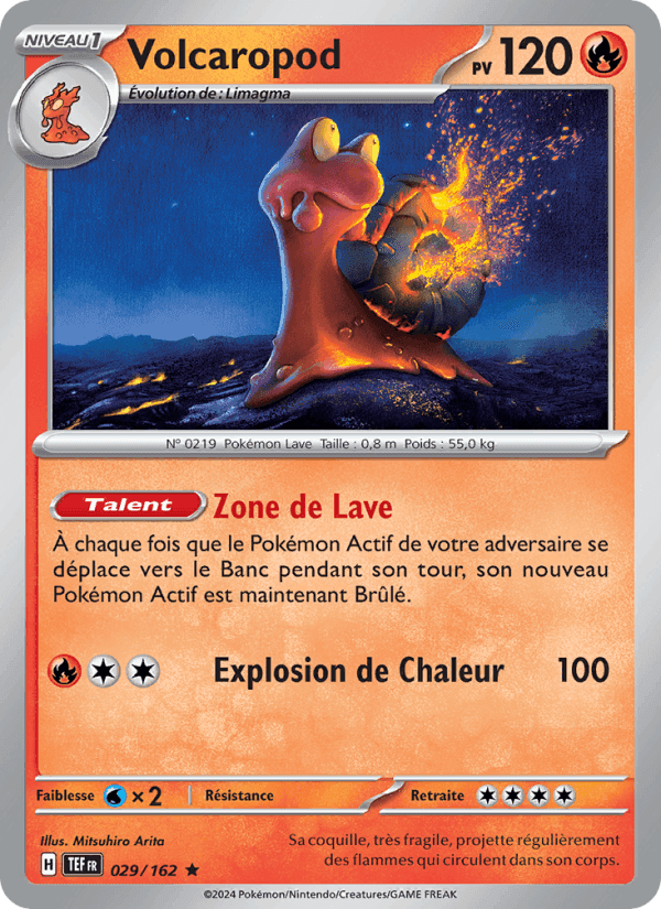 Volcaropod, carta 029 di Forces Temporelles