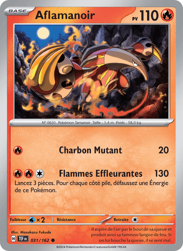 Aflamanoir, carte 031 de Forces Temporelles