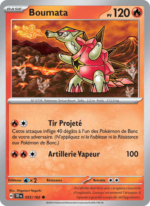 Boumata, carte 035 de Forces Temporelles