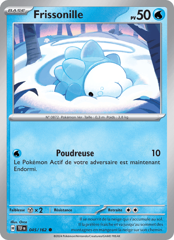 Frissonille, carte 045 de Forces Temporelles