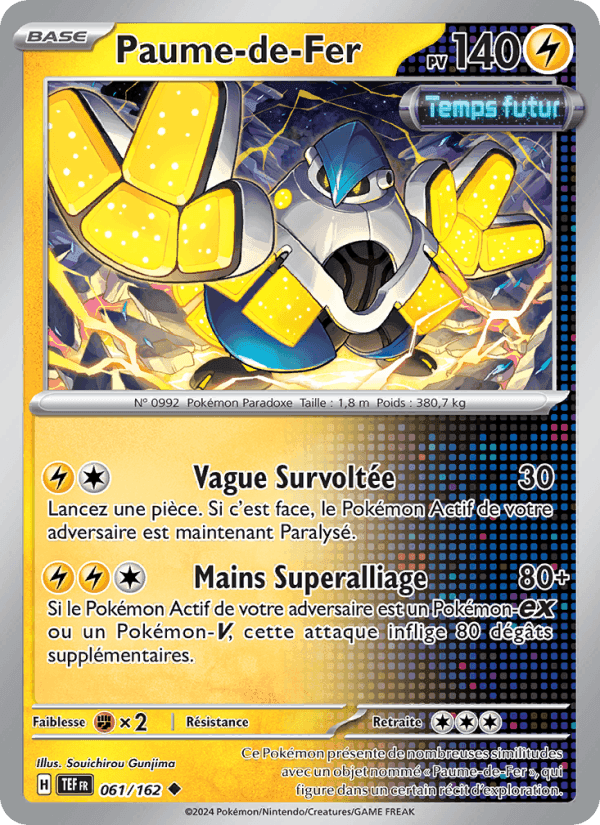 Paume-de-Fer, card 061 from Forces Temporelles