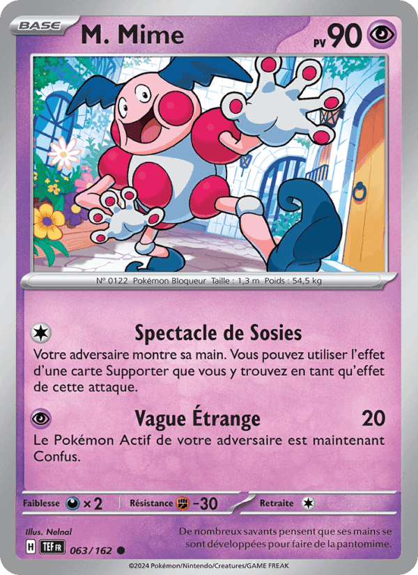 M. Mime, carta 063 di Forces Temporelles