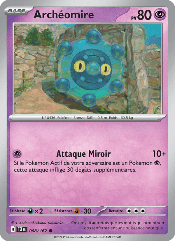 Archéomire, card 068 from Forces Temporelles