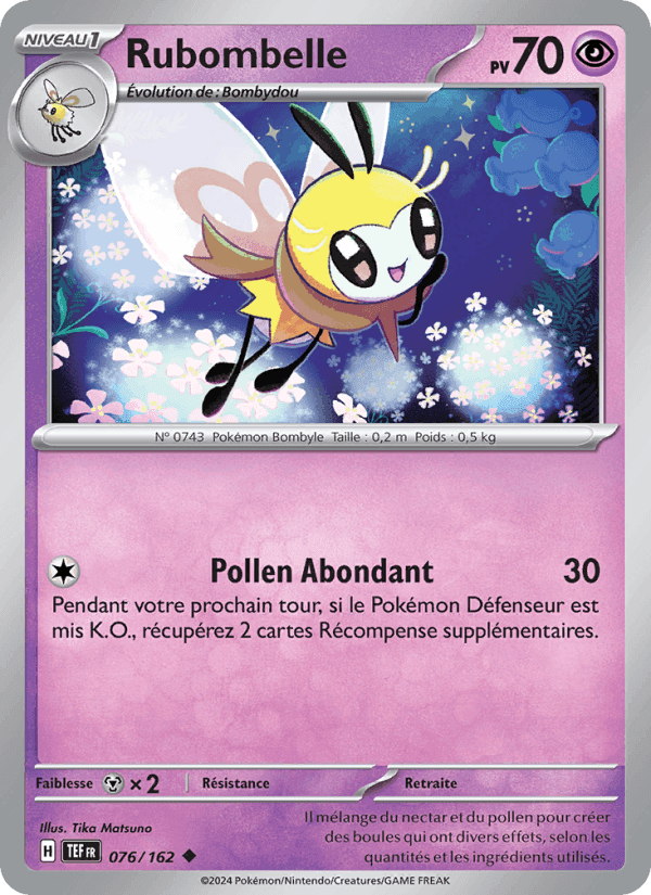 Rubombelle, carte 076 de Forces Temporelles