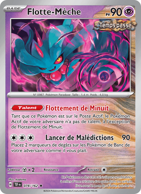 Flotte-Mèche, carta 078 de Forces Temporelles