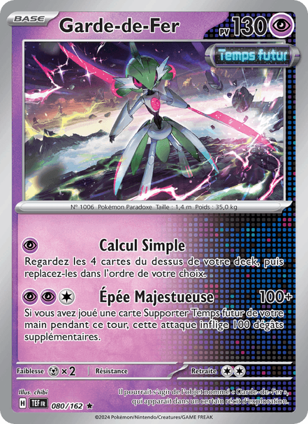 Garde-de-Fer, carte 080 de Forces Temporelles