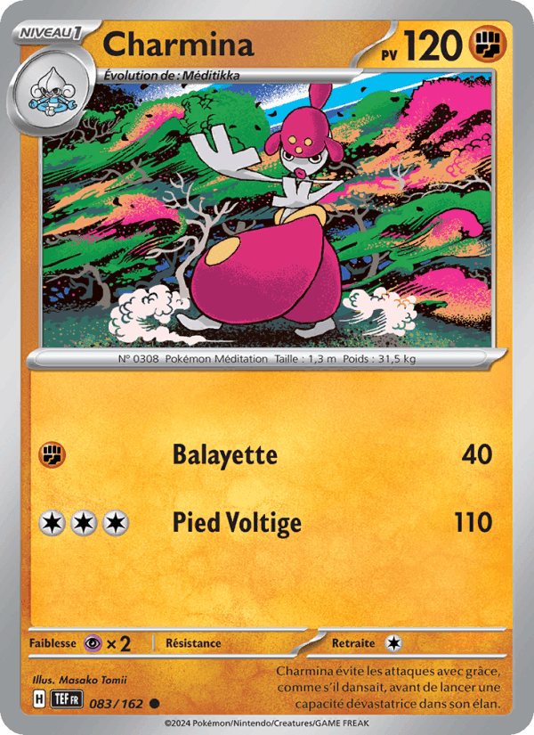 Charmina, card 083 from Forces Temporelles