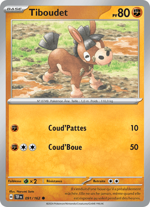 Tiboudet, card 091 from Forces Temporelles