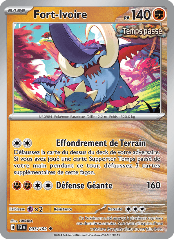 Fort-Ivoire, card 097 from Forces Temporelles