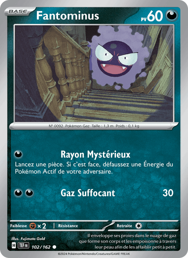Fantominus, card 102 from Forces Temporelles