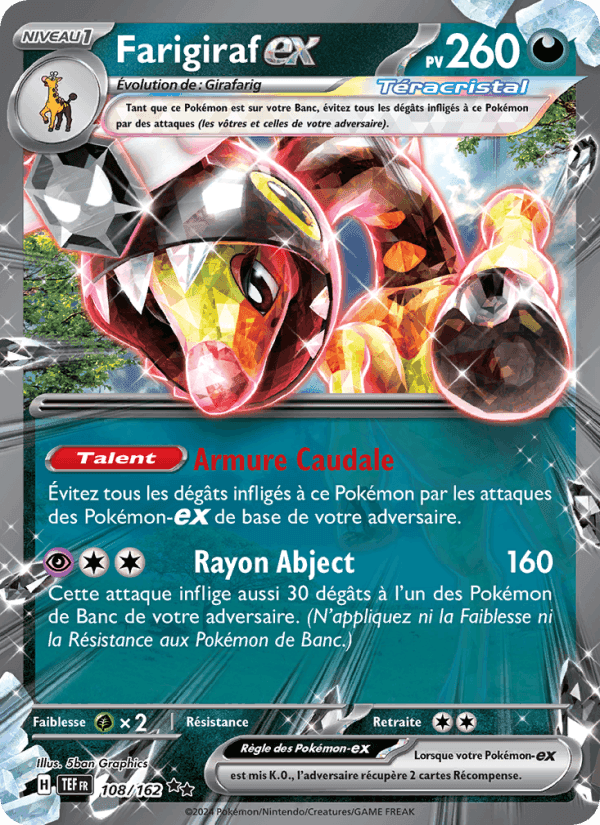 Farigiraf-ex, carte 108 de Forces Temporelles