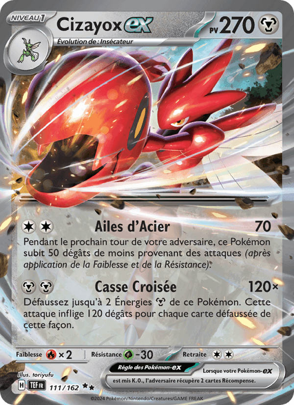 Cizayox-ex, carte 111 de Forces Temporelles
