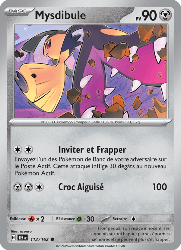 Mysdibule, carte 112 de Forces Temporelles