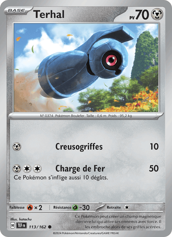 Terhal, carte 113 de Forces Temporelles