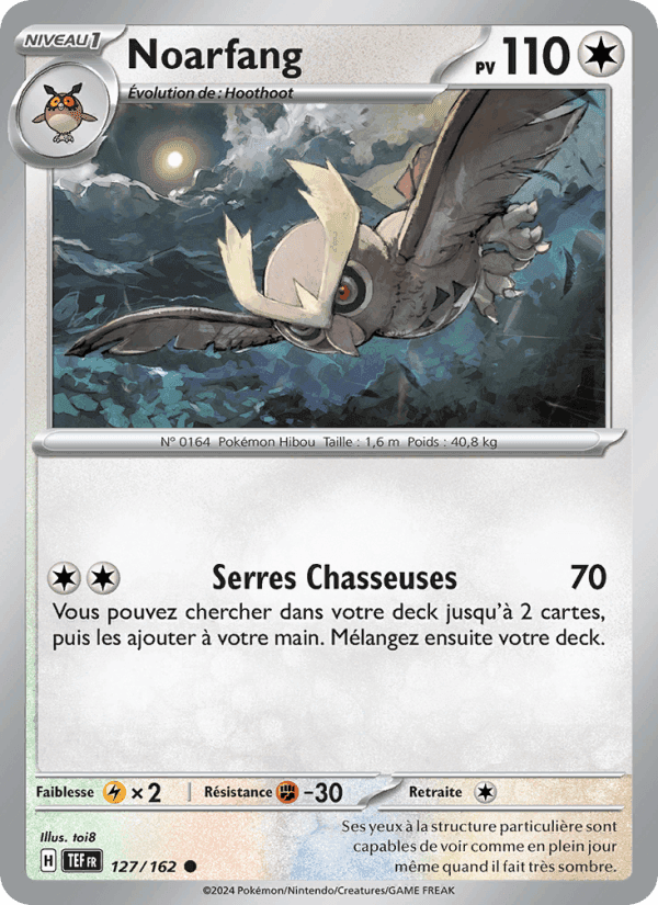 Noarfang, carta 127 de Forces Temporelles