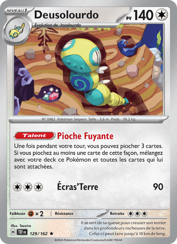 Deusolourdo, carte 129 de Forces Temporelles