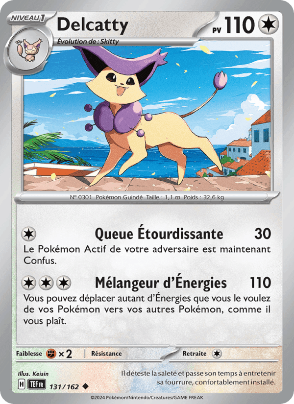 Delcatty, carte 131 de Forces Temporelles