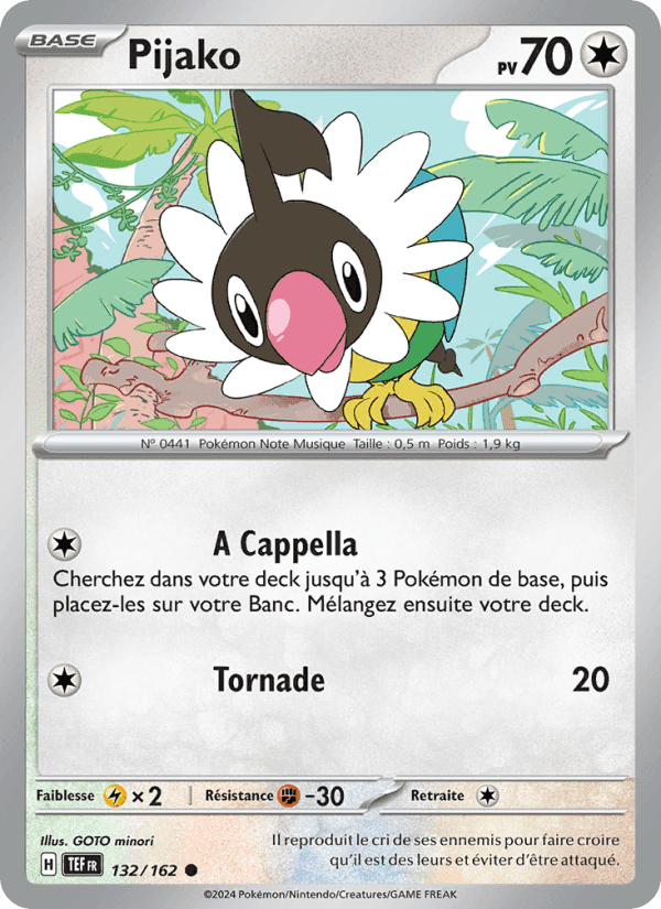 Pijako, carte 132 de Forces Temporelles