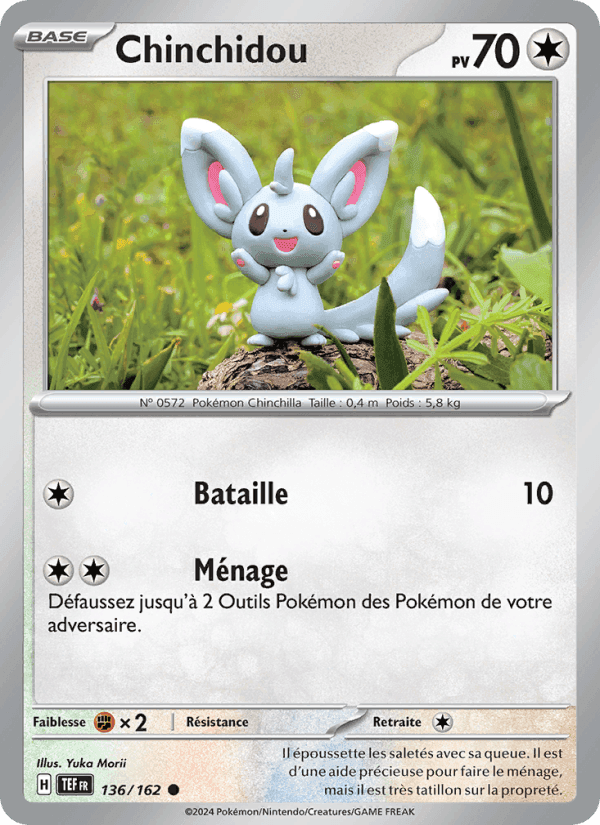 Chinchidou, carte 136 de Forces Temporelles