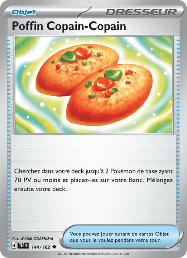 Poffin Copain-Copain, carte 144 de Forces Temporelles