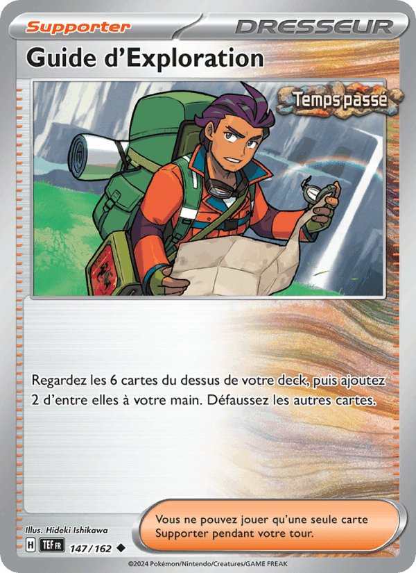 Guide d'Exploration, carte 147 de Forces Temporelles
