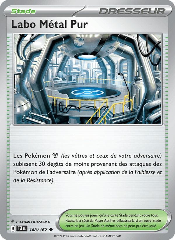 Labo Métal Pur, card 148 from Forces Temporelles